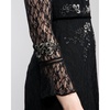 Bella Sparkle Embelished Lace Womens Dress