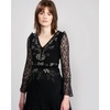 Bella Sparkle Embelished Lace Womens Dress