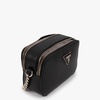 Noelle Black Saffiano Cross-Body Camera Bag