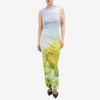 Acne Studios Women Blurred Print Maxi Dress