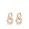 Anni Lu Pearl Power Hoop Earrings