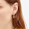 Missoma Twisted Tidal Medium Hoop Earrings