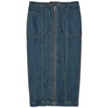 Eckhaus Latta Denim Zip Skirt