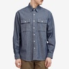 FrizmWORKS Cigarette Pocket Chambray Shirt