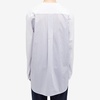 Dries Van Noten Hemron Poplin Back Long Sleeve T-Shirt