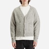 about:blank Mohair Knitted Logo Cardigan