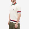 Stretch cotton polo shirt w/ Web detail