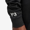 Y-3 3 Stripe Long sleeve T-shirt