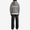 about:blank Mohair Knitted Logo Hoodie