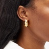 Missoma Stone Encrusted Dome Hoops