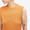 Eckhaus Latta Keyboard Knitted Vest Top