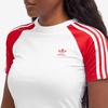 Adidas 3 Stripe Slim T-Shirt