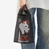 Undercover Sheer Tote With Dog Embroidery