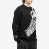 Y-3 Graphic Crew Knit Jumper