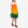 Casablanca Gradient Mini Cocktail Dress