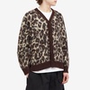 Junya Watanabe MAN x Acrylic Tam Leopard Print Cardigan