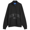 Awake NY Script Quarter Zip Sweatshirt