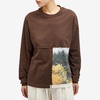 Eckhaus Latta Lapped Long Sleeve Top