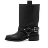 GANNI Biker Mid Shaft Boot