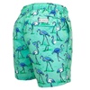 Arthus mid-length swim shorts cascade flamingo