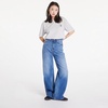 Tommy Jeans Claire High Rise Wide Leg Distressed Jeans