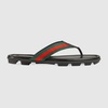 Men's Web Leather Thong Sandals