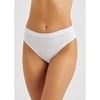 Comfort high-cut stretch-cotton briefs