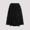 Like Black Nylon Midi Skirt for Women - SS24 Collection