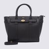 Black Leather Tote Bag