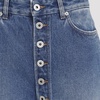 One Leg Buttons Detail Jeans