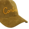 Baseball Corduroy Cap With Cortina Embroidery