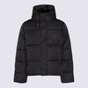 Black Nylon Down Jacket