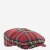 Wool Cap With Check Pattern