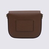 Brown Leather Darley Crossbody Bag