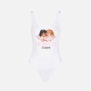 Woman One Piece Swimsuit With Fiorucci Angels Print | Fiorucci Special Edition