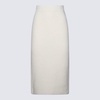 White Wool Skirt