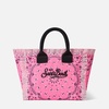 Colette Fluo Pink Handbag With Bandanna Print