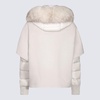 White Wool Down Jacket