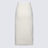 White Wool Skirt