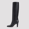 CHLOÉ Eve Leather Ankle Boots with 3.3-inch Heel