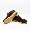 Brown Gum Suede Derby Shoe