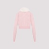 Sport Cardigan Fake Fur Removable Neck