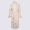 Ivory Wool Blend Dress