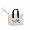 Beige Canvas Key Holder