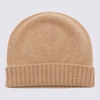 Beige Wool Hats