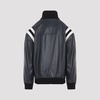 LOEWE Elite Navy Leather Bomber Jacket