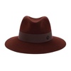 Henrietta Flat-brim Fedora Hat