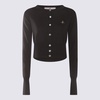 Black Wool Knitwear