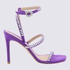 Violet Suede Sandals