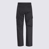 Black Cotton Pants